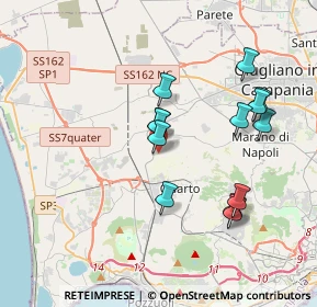 Mappa Via D. Capitelli, 80010 Quarto NA, Italia (3.76462)