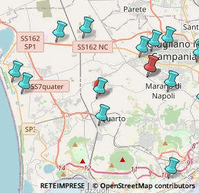 Mappa Via D. Capitelli, 80010 Quarto NA, Italia (5.89813)