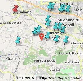 Mappa Via Marano - Quarto, 80016 Marano di Napoli NA, Italia (2.09889)