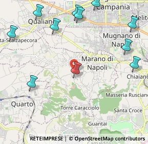 Mappa Via Marano - Quarto, 80016 Marano di Napoli NA, Italia (2.95)