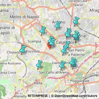 Mappa CAP, 80145 Napoli NA, Italia (1.94438)
