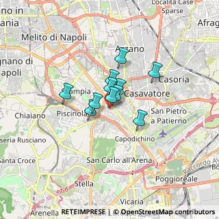 Mappa CAP, 80145 Napoli NA, Italia (0.99909)