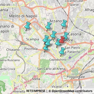 Mappa CAP, 80145 Napoli NA, Italia (1.27091)