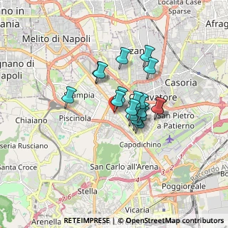 Mappa Via Umbria, 80144 Napoli NA, Italia (1.21611)