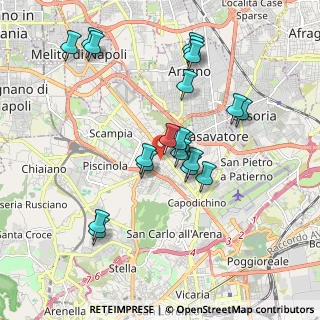 Mappa CAP, 80145 Napoli NA, Italia (1.929)