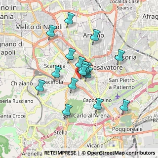 Mappa CAP, 80145 Napoli NA, Italia (1.62375)