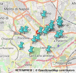Mappa CAP, 80145 Napoli NA, Italia (1.7225)