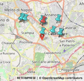 Mappa CAP, 80145 Napoli NA, Italia (1.80545)