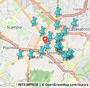 Mappa CAP, 80145 Napoli NA, Italia (0.883)