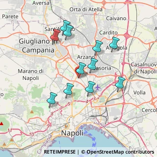Mappa CAP, 80145 Napoli NA, Italia (3.61545)