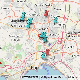 Mappa CAP, 80145 Napoli NA, Italia (3.55769)
