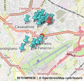 Mappa Via dei Bottari, 80144 Napoli NA, Italia (0.844)