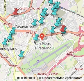 Mappa Via dei Bottari, 80144 Napoli NA, Italia (1.2355)