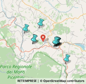 Mappa Ctr. Tremolizzo, 83051 Nusco AV, Italia (5.7525)