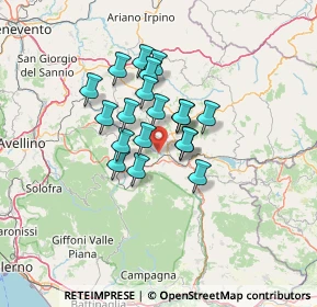 Mappa Ctr. Tremolizzo, 83051 Nusco AV, Italia (10.09263)