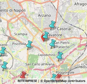 Mappa Corso Italia, 80144 Napoli NA, Italia (3.01455)