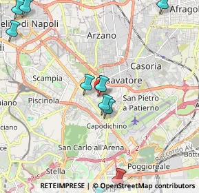Mappa Corso Italia, 80144 Napoli NA, Italia (3.11545)