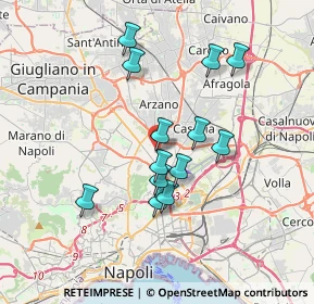 Mappa Corso Italia, 80144 Napoli NA, Italia (3.34231)