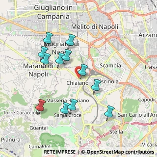 Mappa Via Santa Maria a Cubito, 80145 Mugnano di Napoli NA, Italia (1.99167)