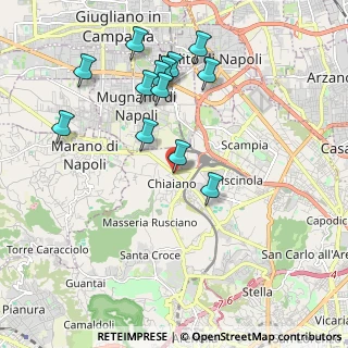 Mappa Via Santa Maria a Cubito, 80145 Mugnano di Napoli NA, Italia (2.14615)