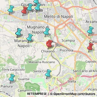 Mappa Via Santa Maria a Cubito, 80145 Mugnano di Napoli NA, Italia (3.27214)
