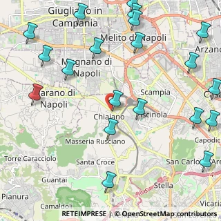 Mappa Via Santa Maria a Cubito, 80145 Mugnano di Napoli NA, Italia (3.207)