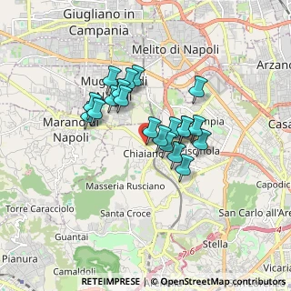 Mappa Via Santa Maria a Cubito, 80145 Mugnano di Napoli NA, Italia (1.3775)