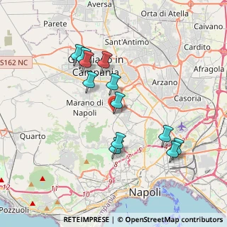 Mappa Via Santa Maria a Cubito, 80145 Mugnano di Napoli NA, Italia (3.78833)