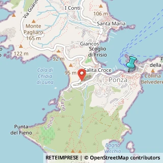 Mappa Via Chiaia di Luna, 04027 Ponza LT, Italia (0.68)