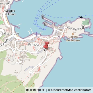 Mappa Via Scotti, 18, 04027 Ponza, Latina (Lazio)
