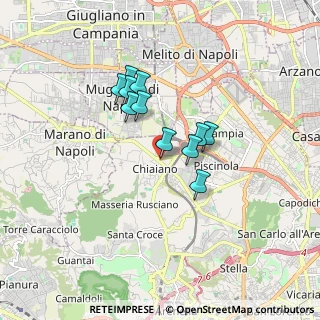 Mappa Traversa Giovanni Antonio Campano, 80145 Napoli NA, Italia (1.37909)