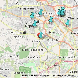 Mappa Traversa Giovanni Antonio Campano, 80145 Napoli NA, Italia (2.8675)
