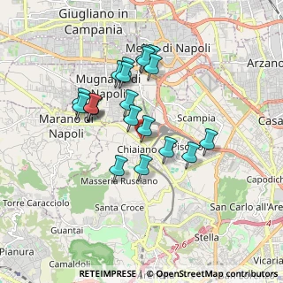 Mappa Traversa Giovanni Antonio Campano, 80145 Napoli NA, Italia (1.6885)