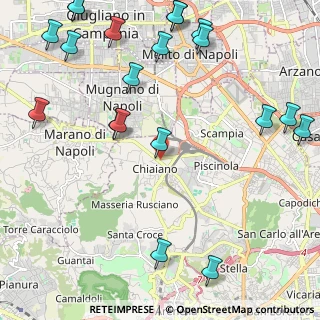 Mappa Traversa Giovanni Antonio Campano, 80145 Napoli NA, Italia (3.2345)
