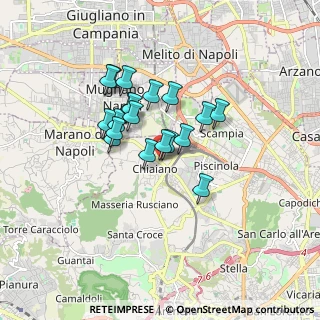 Mappa Traversa Campano, 80145 Napoli NA, Italia (1.37737)