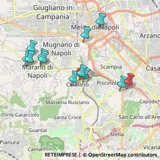 Mappa Traversa Giovanni Antonio Campano, 80145 Napoli NA, Italia (2.15583)