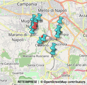 Mappa Traversa Giovanni Antonio Campano, 80145 Napoli NA, Italia (1.46722)