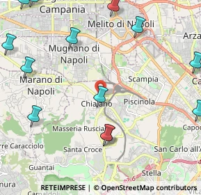 Mappa Traversa Giovanni Antonio Campano, 80145 Napoli NA, Italia (3.18615)