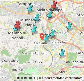 Mappa Traversa Giovanni Antonio Campano, 80145 Napoli NA, Italia (2.25154)