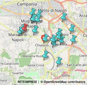 Mappa Traversa Campano, 80145 Napoli NA, Italia (1.8815)