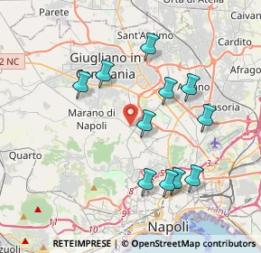 Mappa Traversa Giovanni Antonio Campano, 80145 Napoli NA, Italia (3.96091)