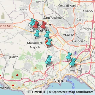 Mappa Traversa Giovanni Antonio Campano, 80145 Napoli NA, Italia (3.79667)