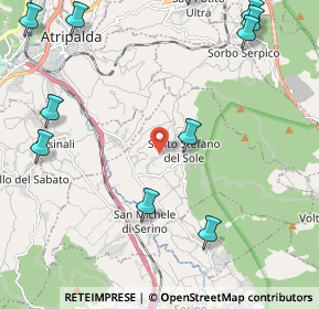 Mappa 83050 Santo Stefano del Sole AV, Italia (3.19455)