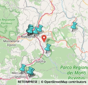 Mappa 83050 Santo Stefano del Sole AV, Italia (8.64929)