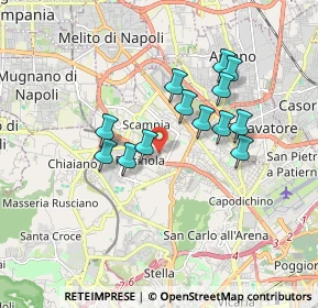 Mappa Rione Don Guanella, 80145 Napoli NA, Italia (1.58385)