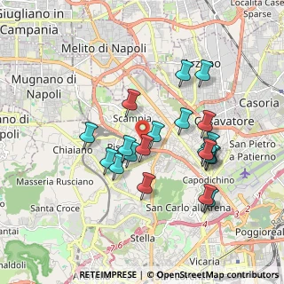 Mappa Rione Don Guanella, 80145 Napoli NA, Italia (1.7975)