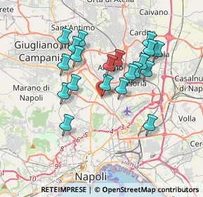 Mappa Via Salvatore Girardi, 80144 Napoli NA, Italia (3.4625)