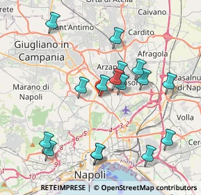 Mappa Via Salvatore Girardi, 80144 Napoli NA, Italia (4.25688)