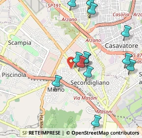 Mappa Via Sardegna, 80144 Napoli NA, Italia (1.11)