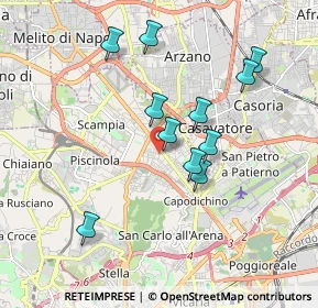 Mappa Via Salvatore Girardi, 80144 Napoli NA, Italia (1.80818)